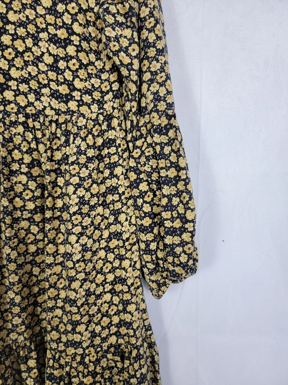 Girls Size 13-14 Floral Mango Dress